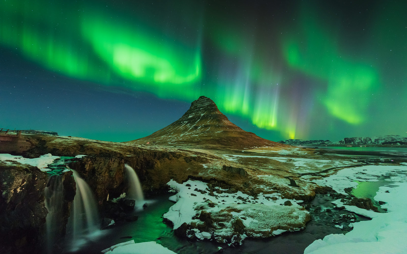 Northern lights in Iceland