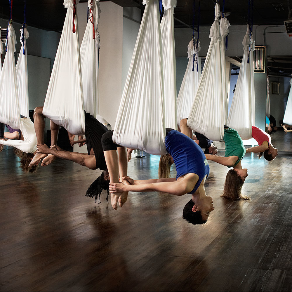 Aerial yoga