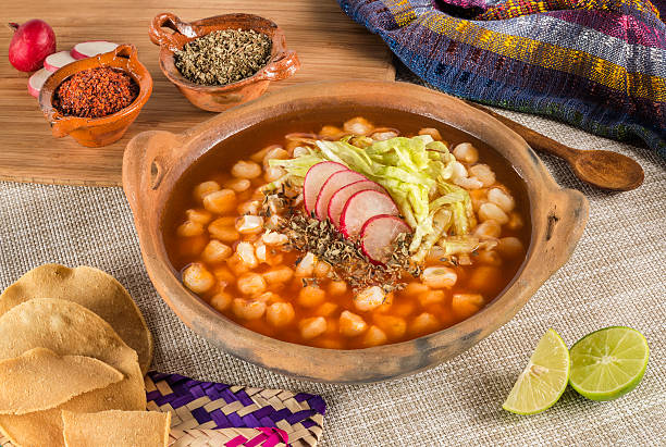 Pozole Plate