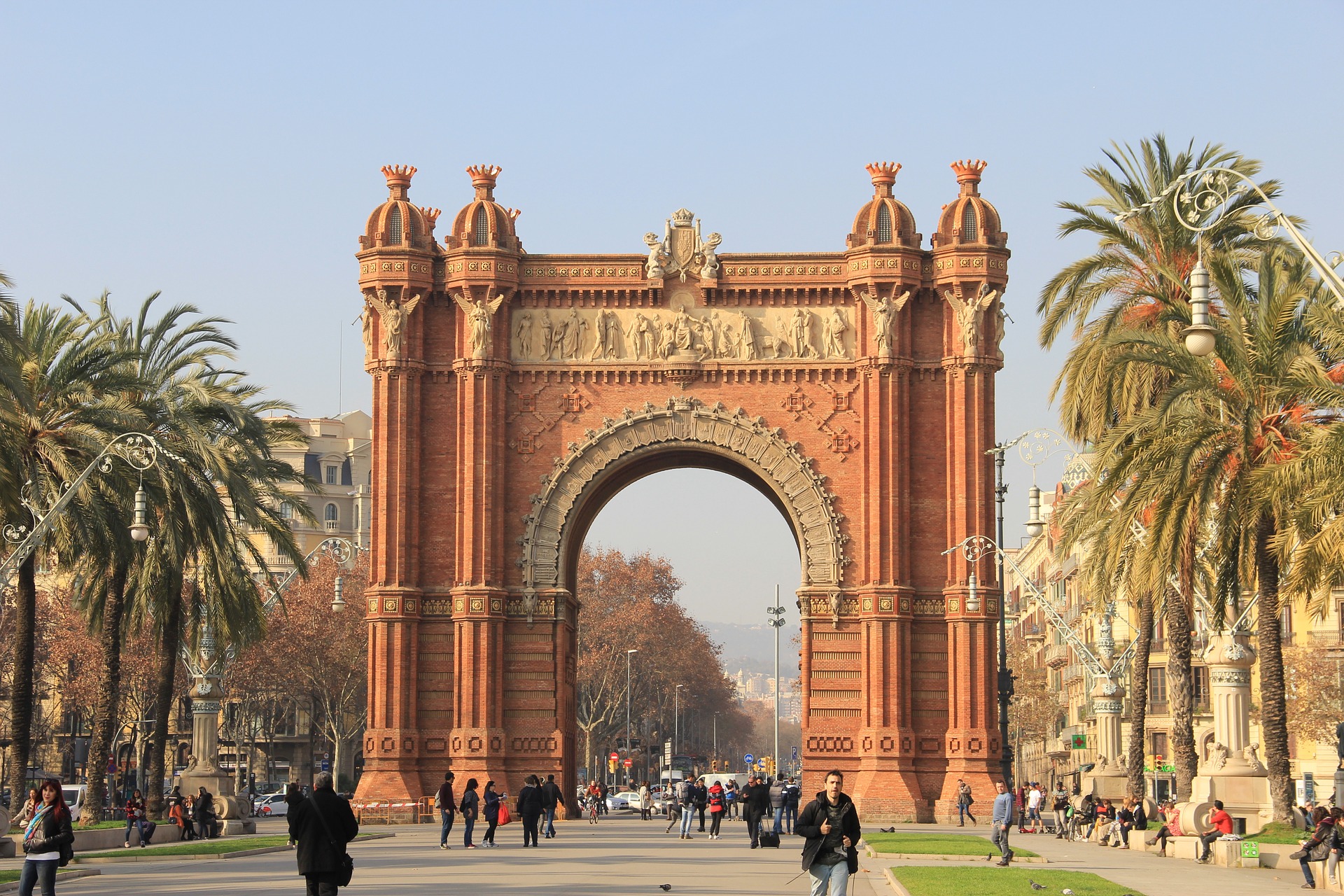 Arc de Triomf in Barcelona