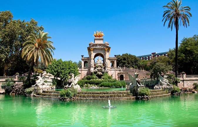 Fountain in Parc de la Ciutadella