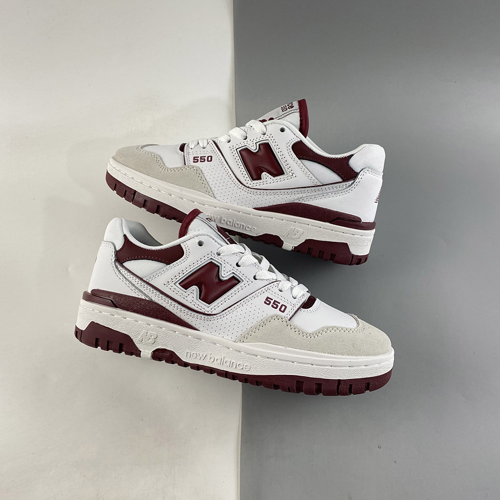 New Balance 550 Burgandy