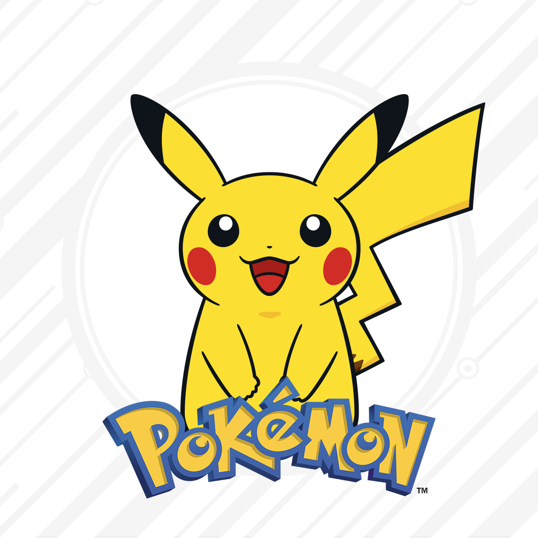 Pikachu, the mascot of the Pokémon franchise!