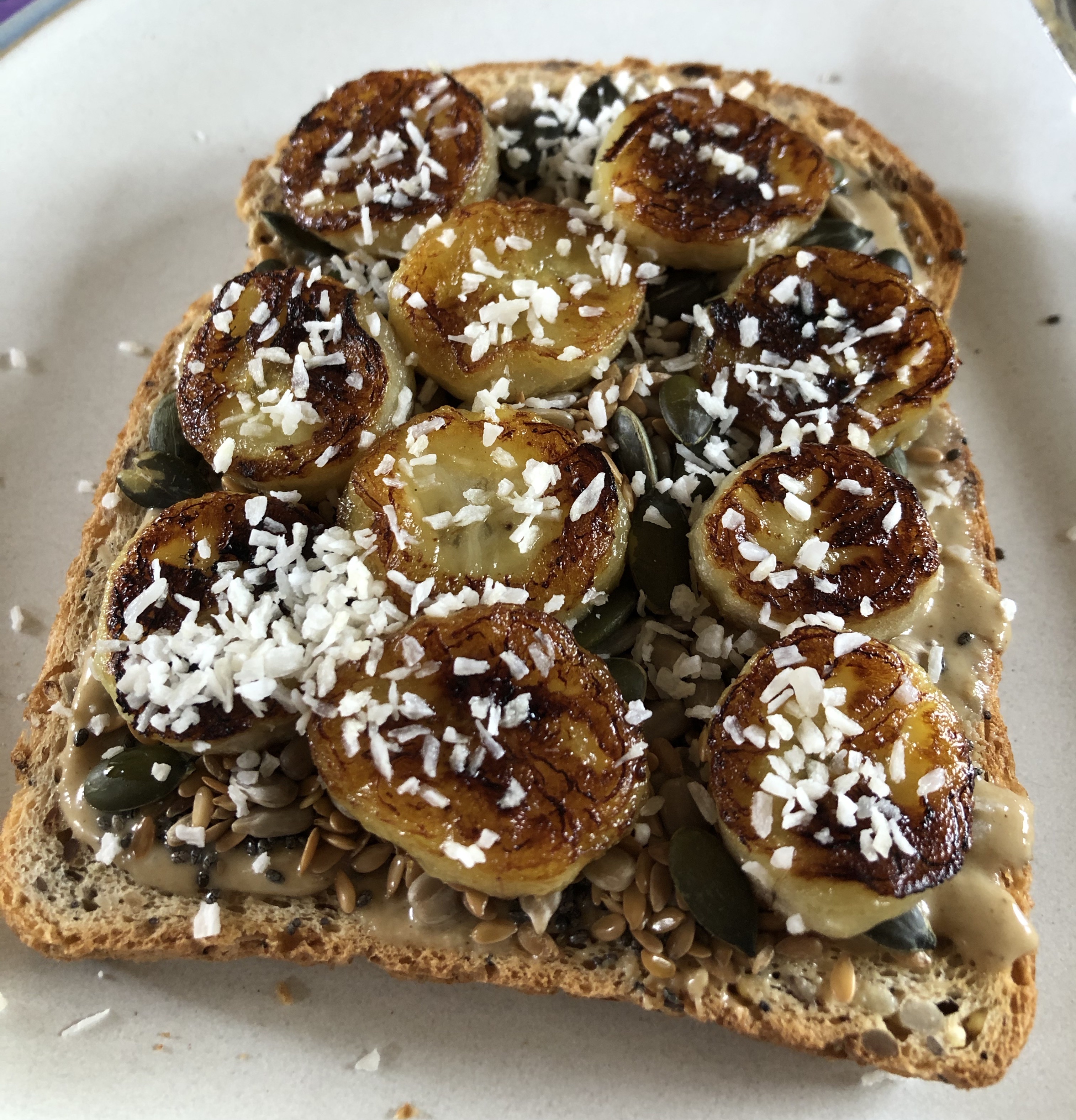 Banana on toast