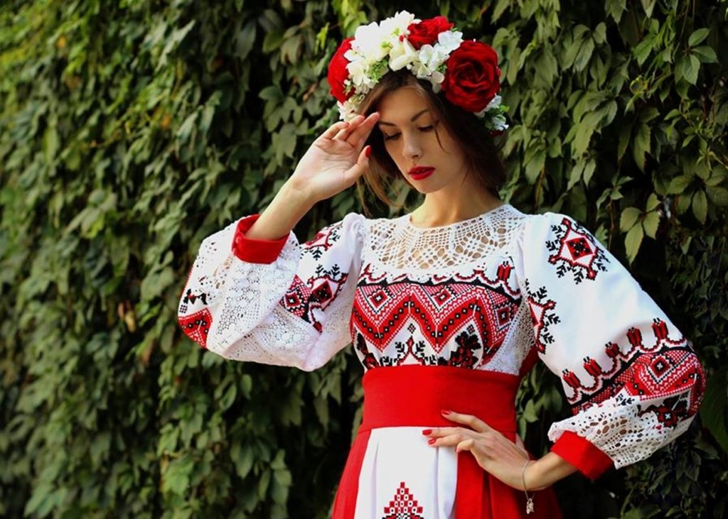 Ukrainian embroided shirt