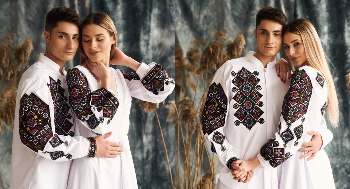 Beatuful Couple in Vyshyvankas