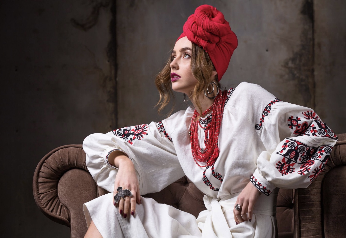 Ukrainian embroidery