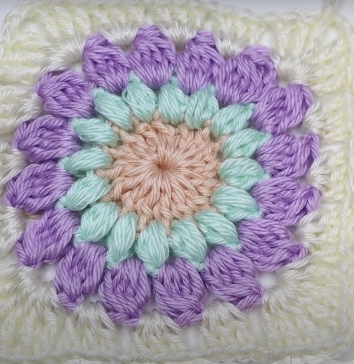 Sunburst Granny Square