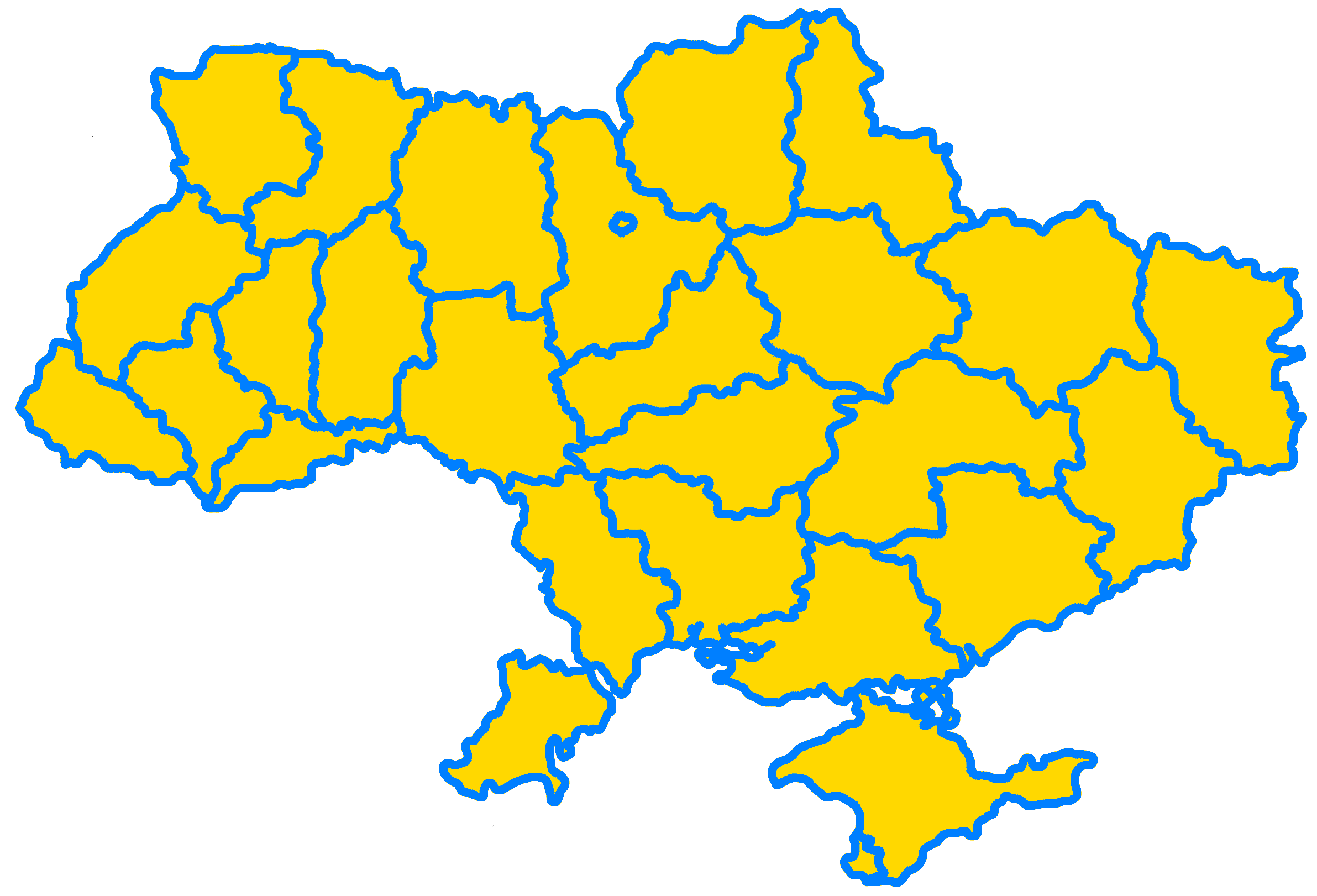 Map of Ukraine
