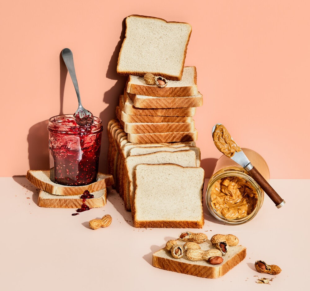 Peanut Butter and Jelly Sandwiches