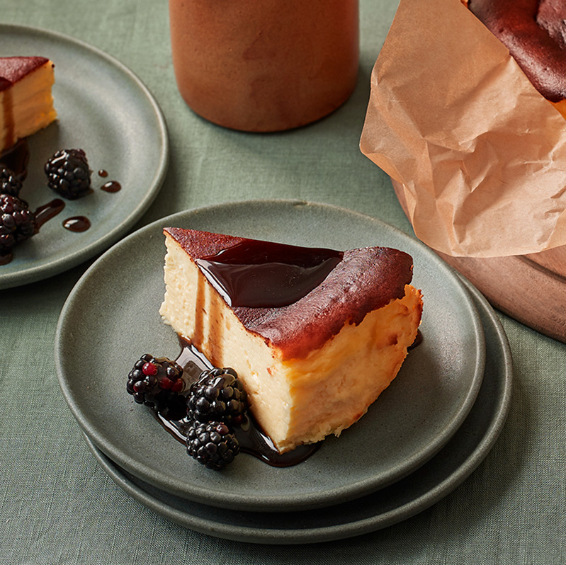 Basque cheesecake