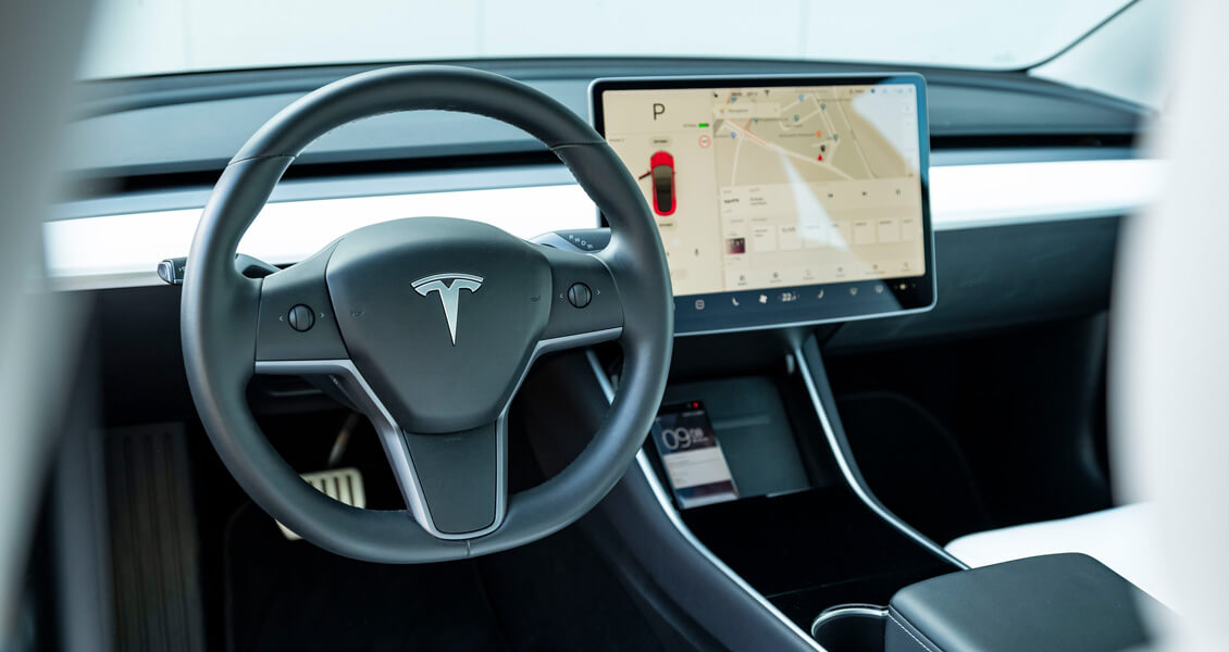 Tesla Model 3 inside