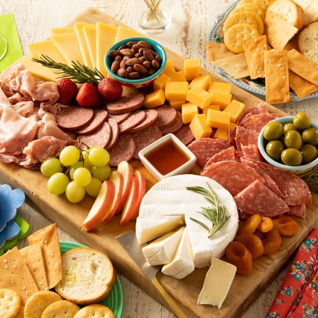 Charcuterie Board with fruit