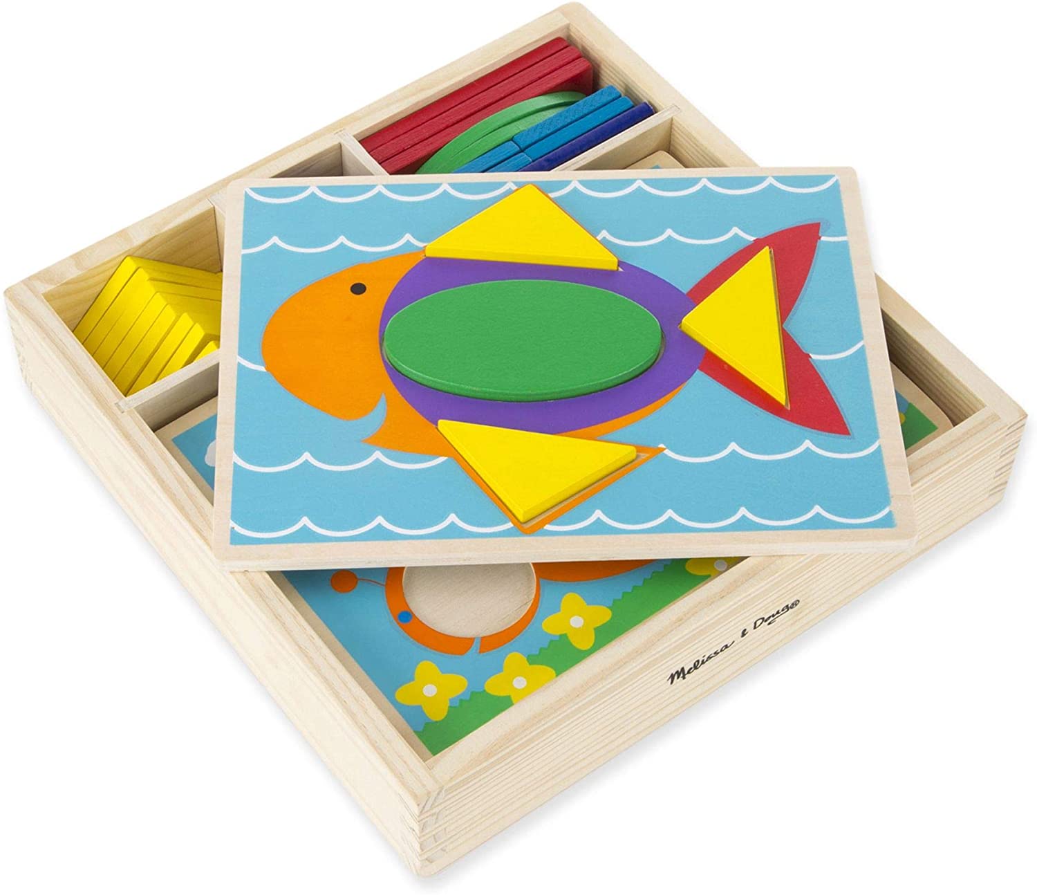Beginner Wooden Pattern Blocks