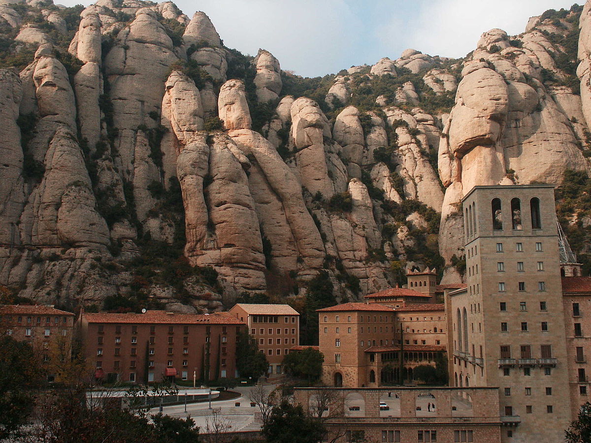 Montserrat and monastery