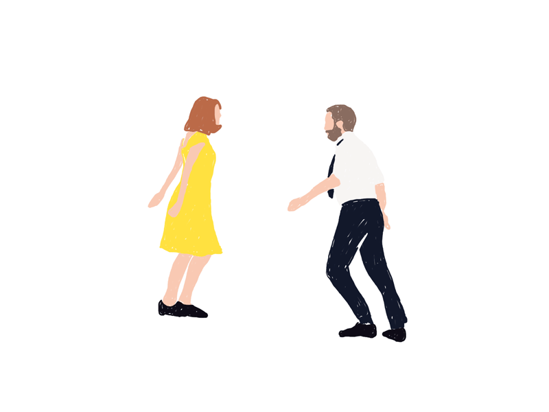 Dancing people