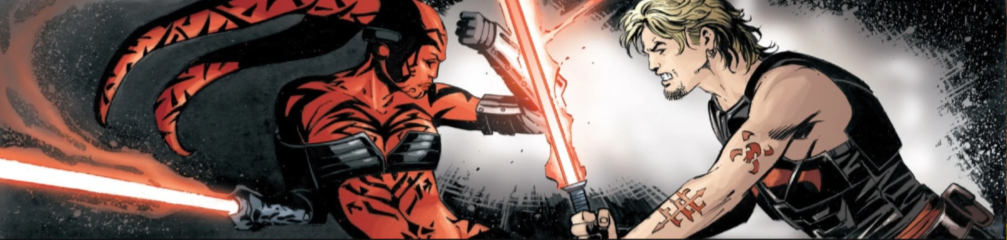 Darth Talon battles Skywalker