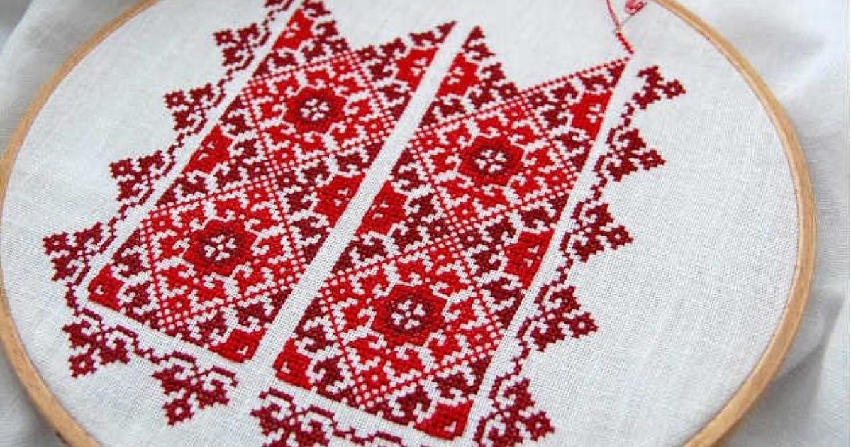 Ukrainian embroidery