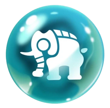 1. Mipha's Grace (an elephant inside a blue bubble)