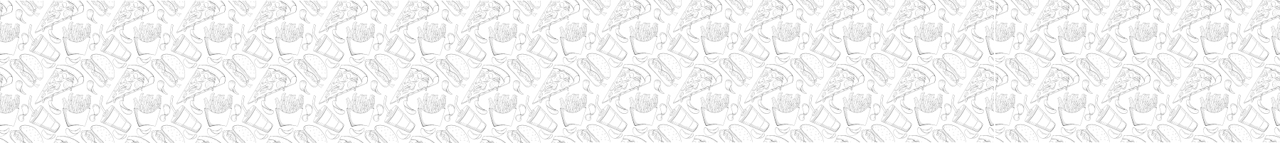 junk food sketch banner