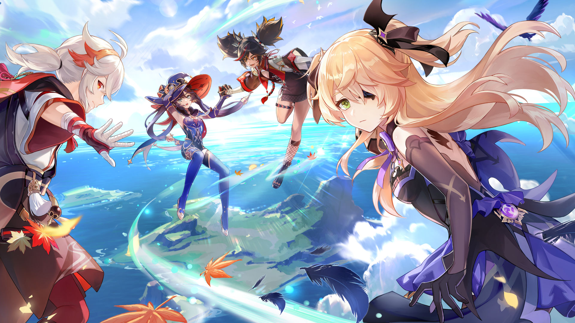 Genshin Impact Splash Art