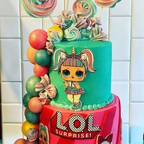 LOL 2 Tier Cake