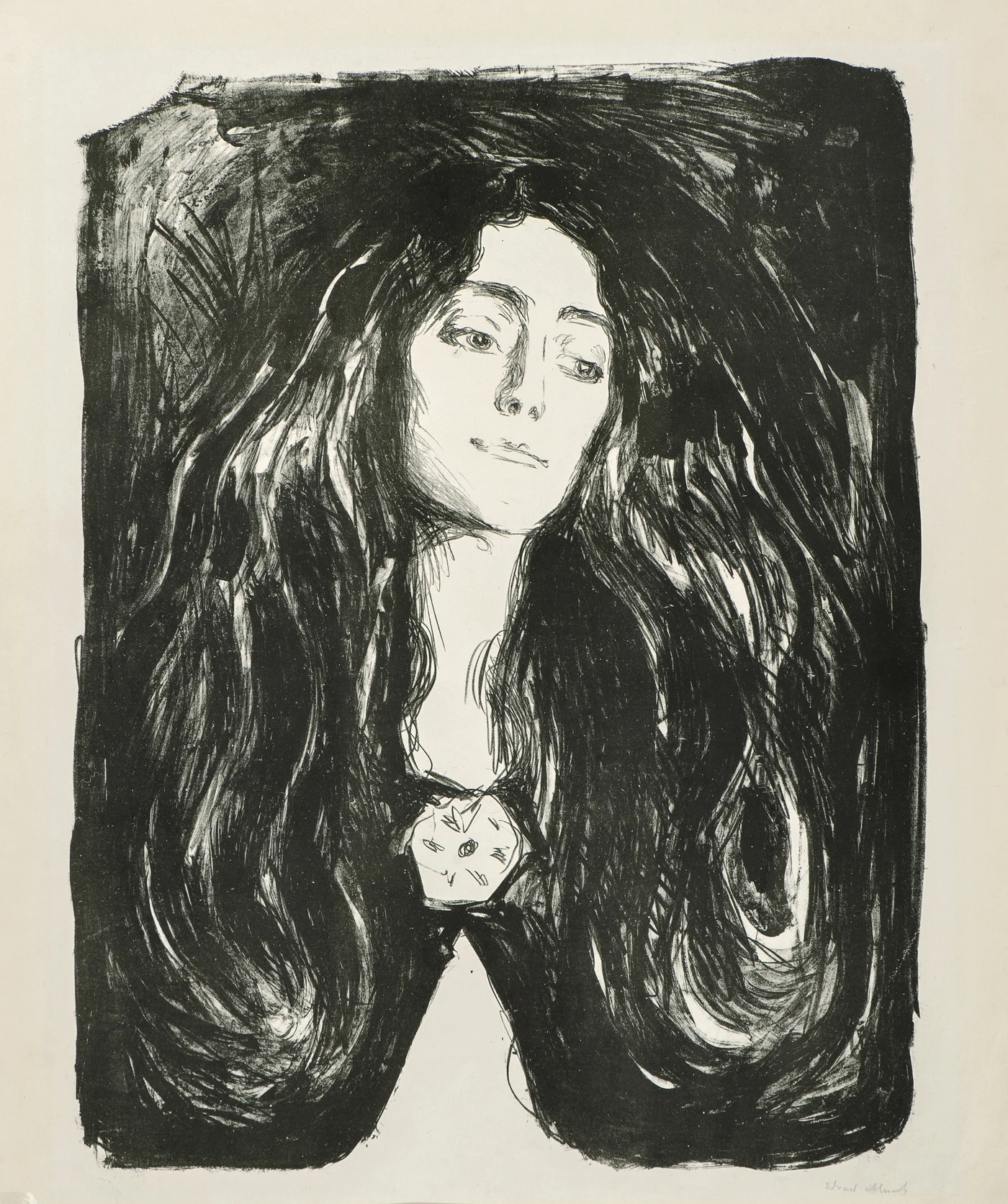 Edvard Munch, On the Waves of Love, Courtesy the National Galleries of Scotland