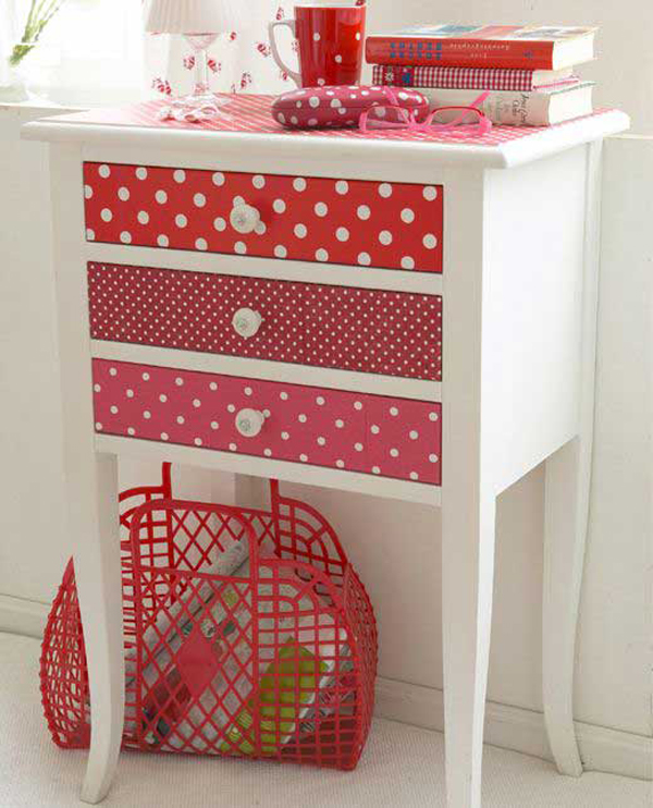 Finished example of a merging between lining and painting