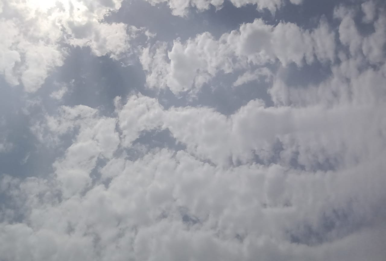 line patterned clouds