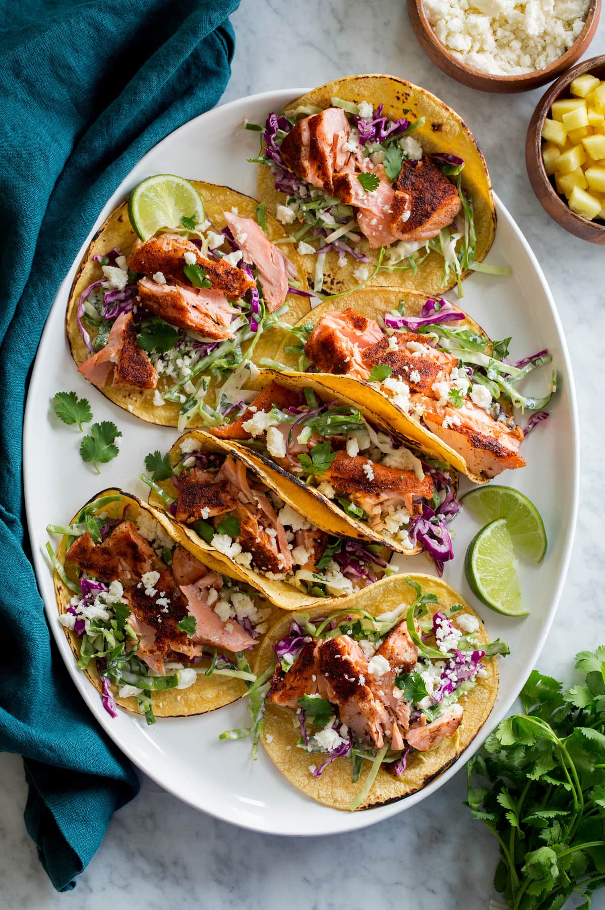 Salmon Tacos