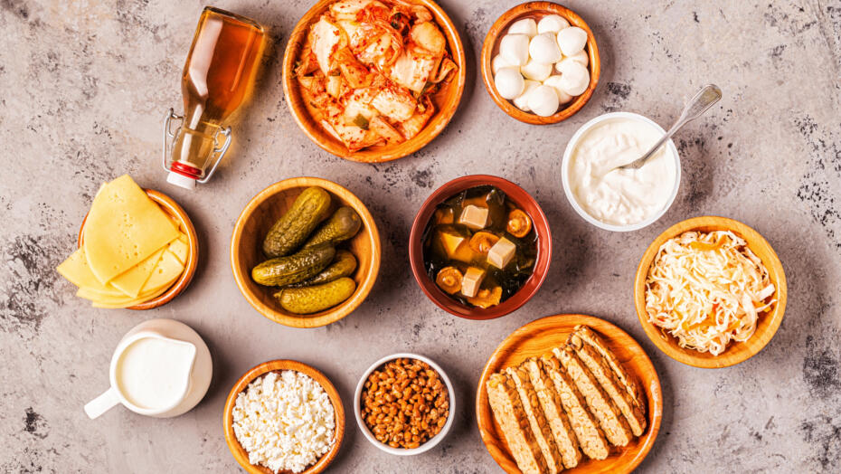 Image of probiotic food