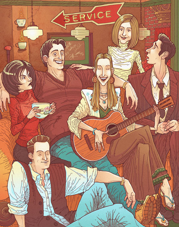 Friends Illustration