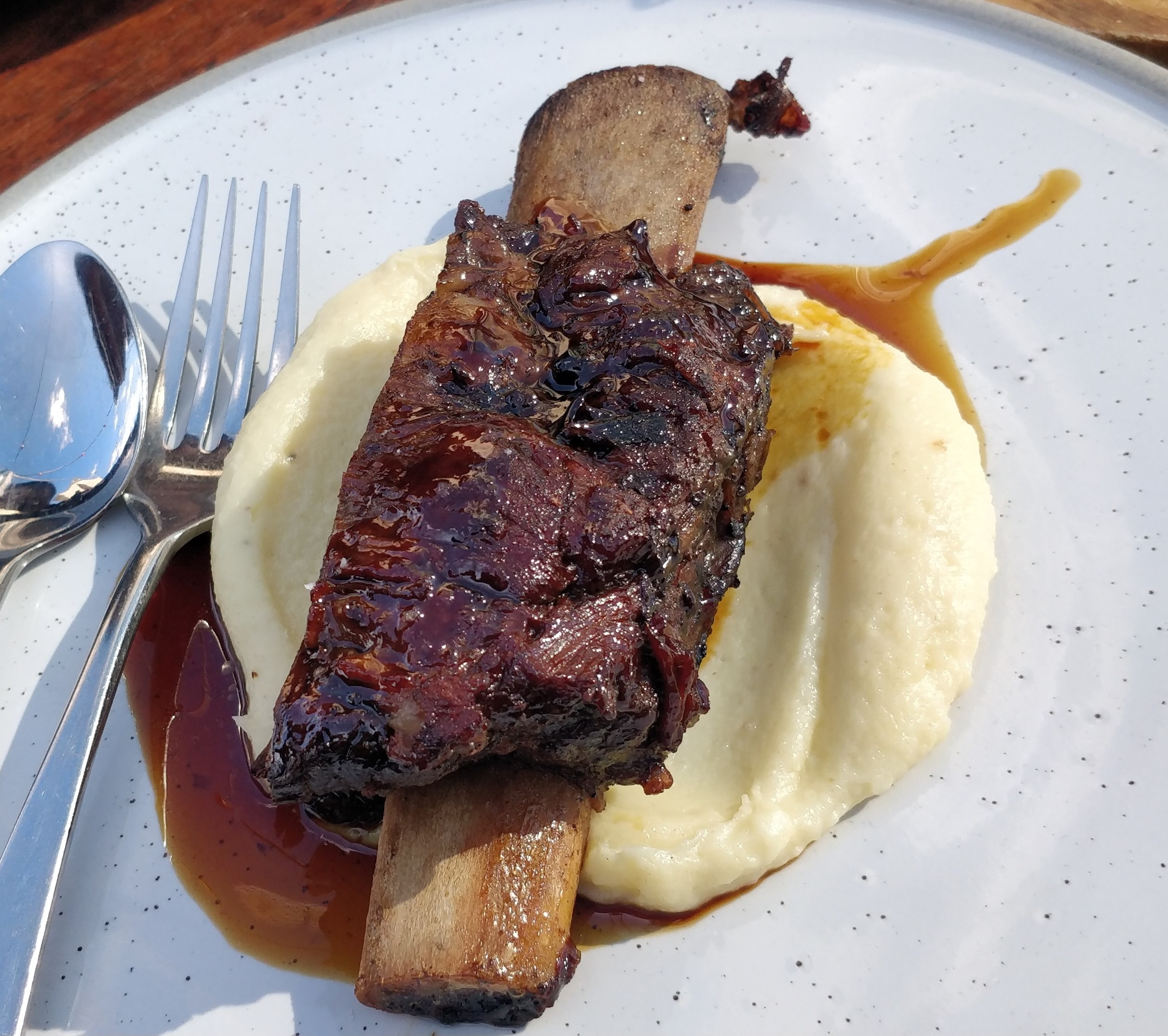 Beef short ribs with Mash potatoes