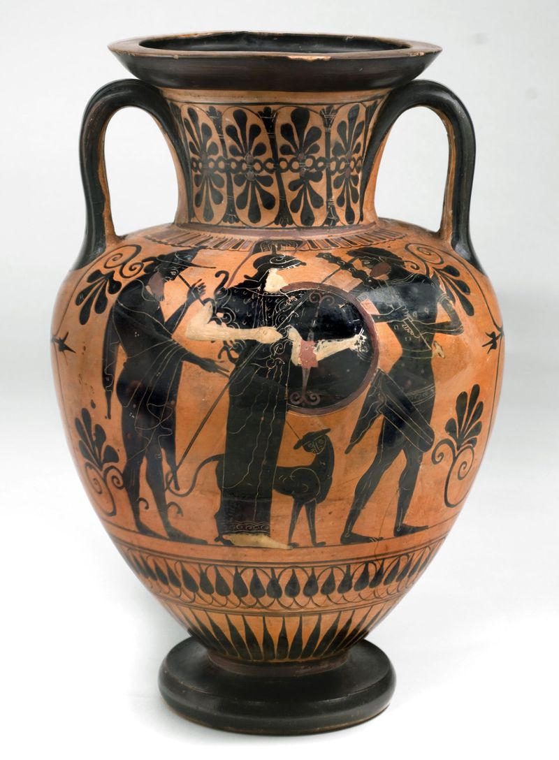 Example of greek designed pottery