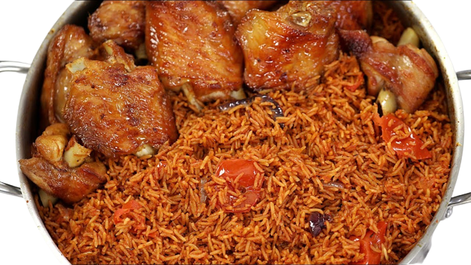 Picture of jollof Rice