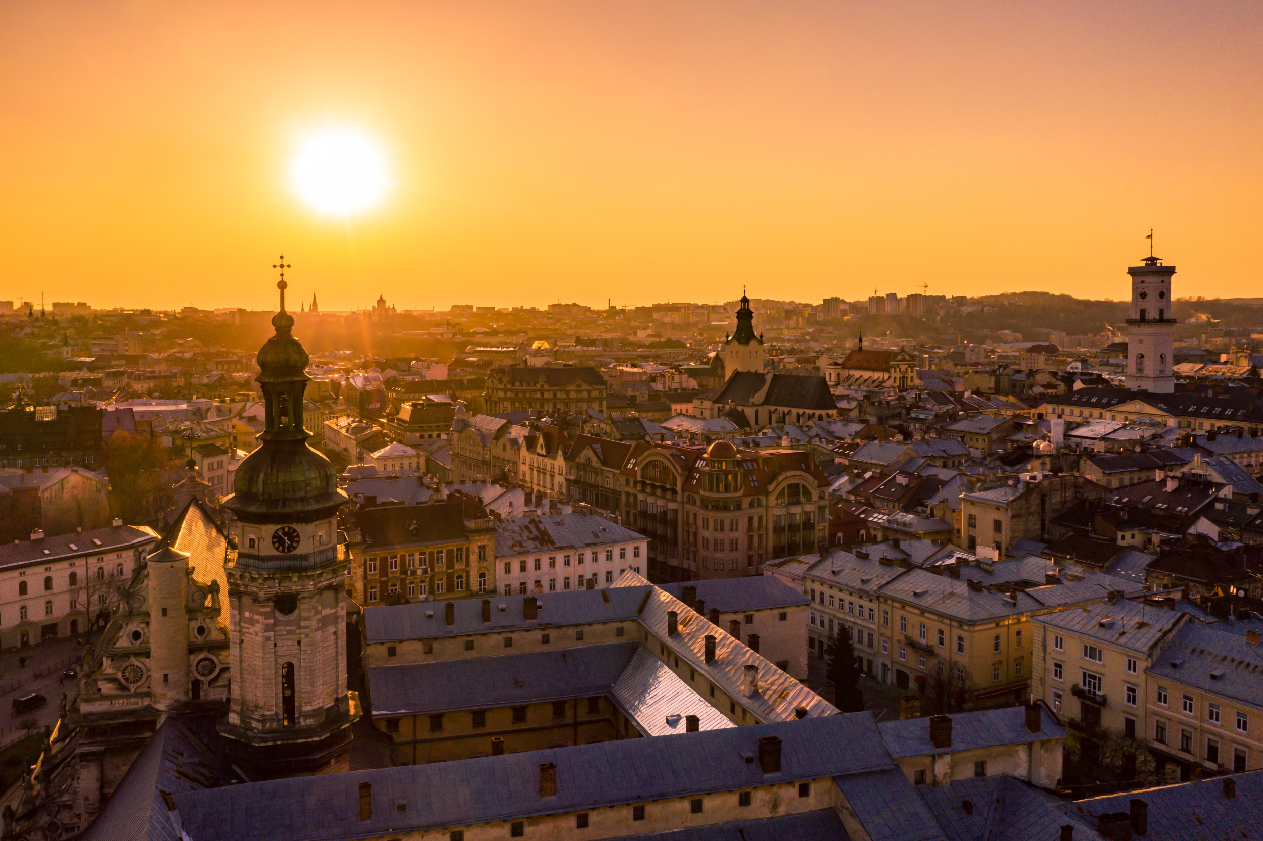 The picture of Lviv