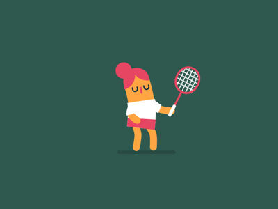 Badmintonplayer