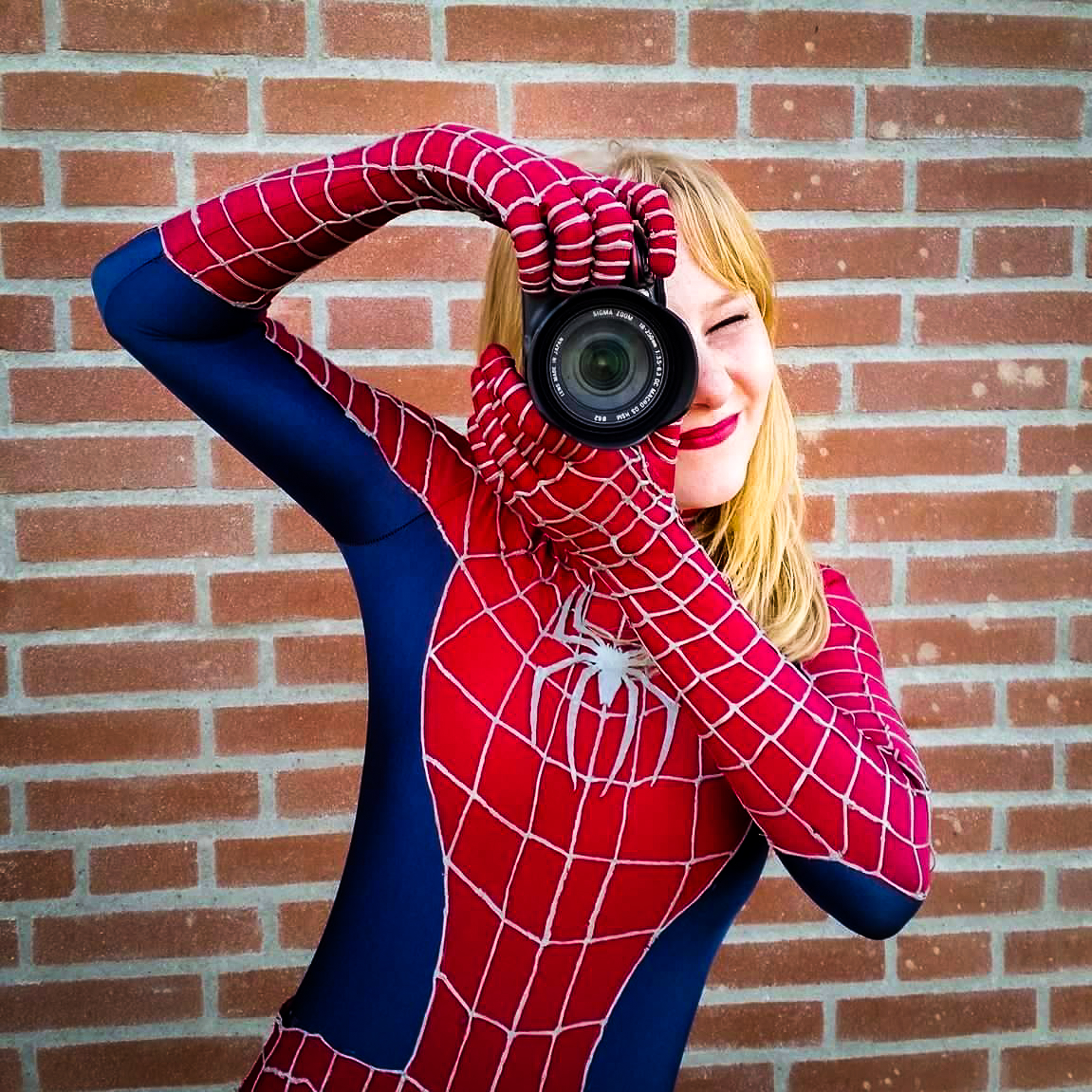 Evelina Cosplay as Spider-Girl