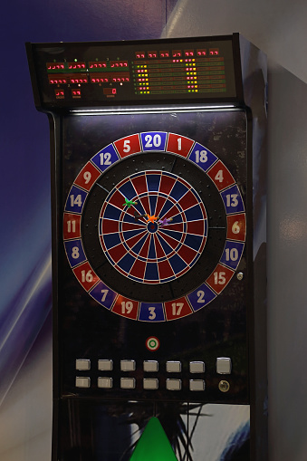 Electronic Darts Machine commonly found in public bars