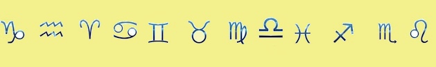 Zodiac signs