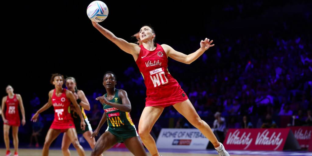 england netball team happy