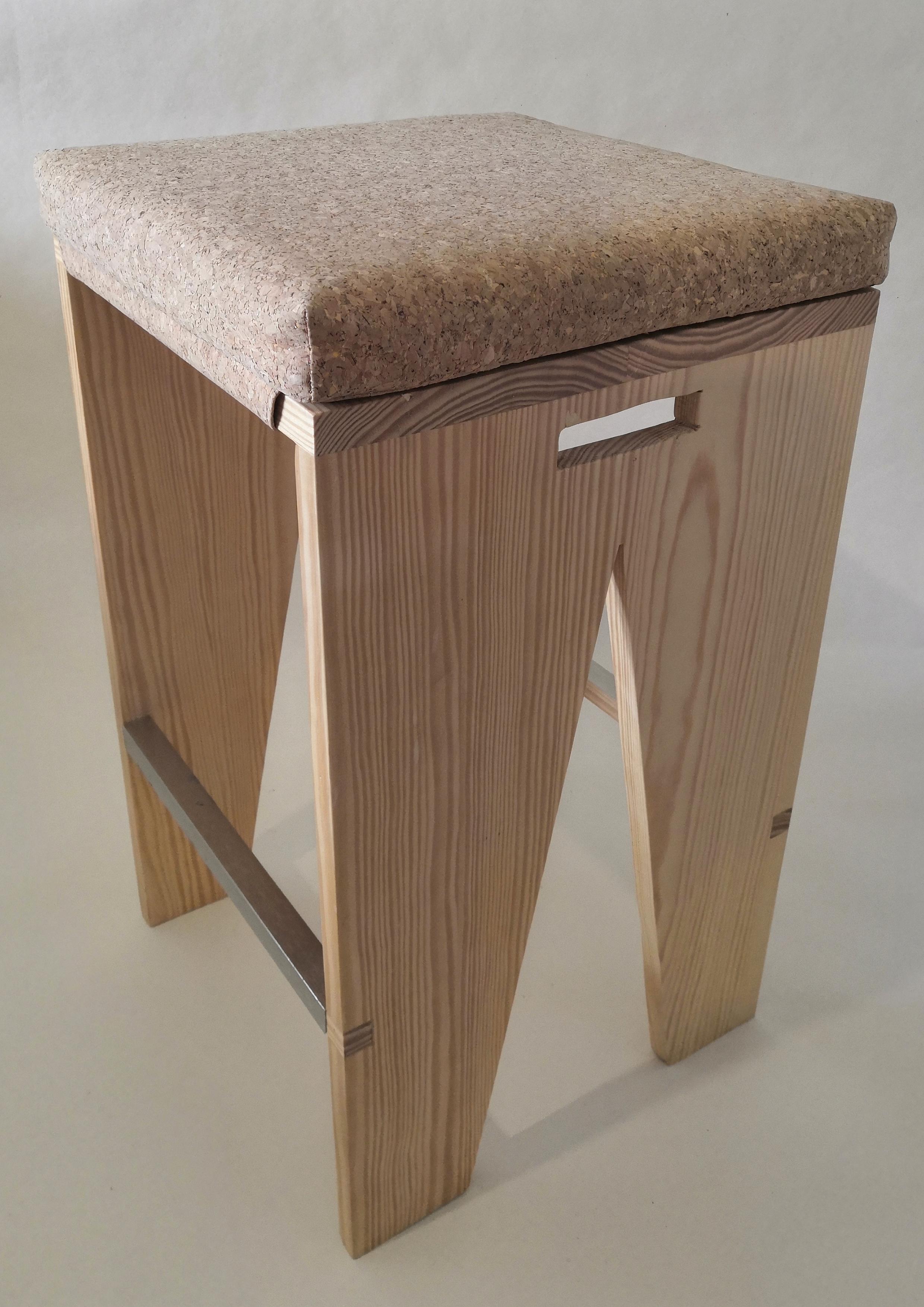 Banco de madeira-Mocho