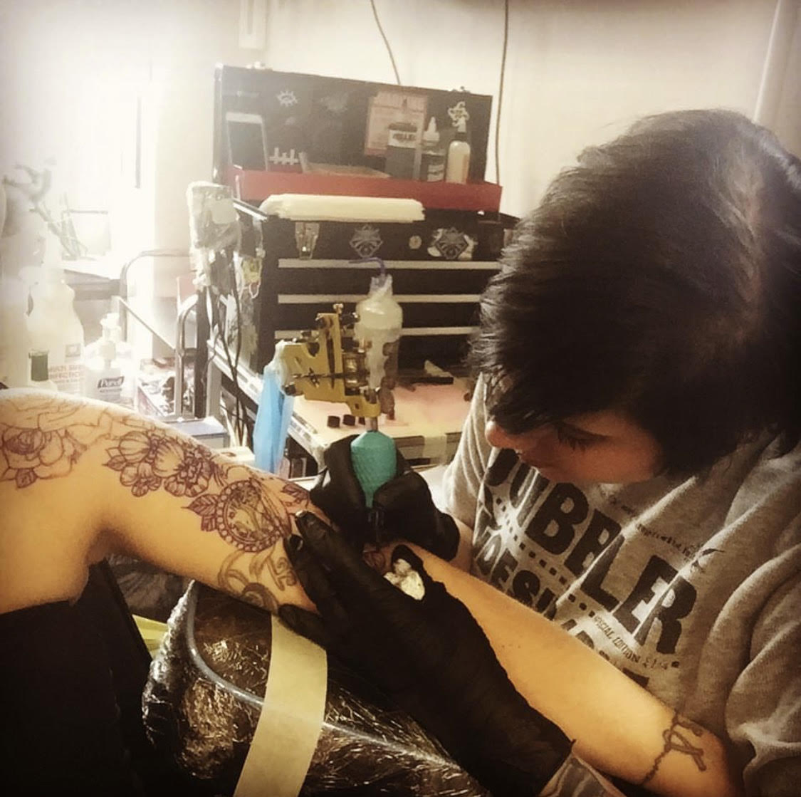 Miss pixels tattooing
