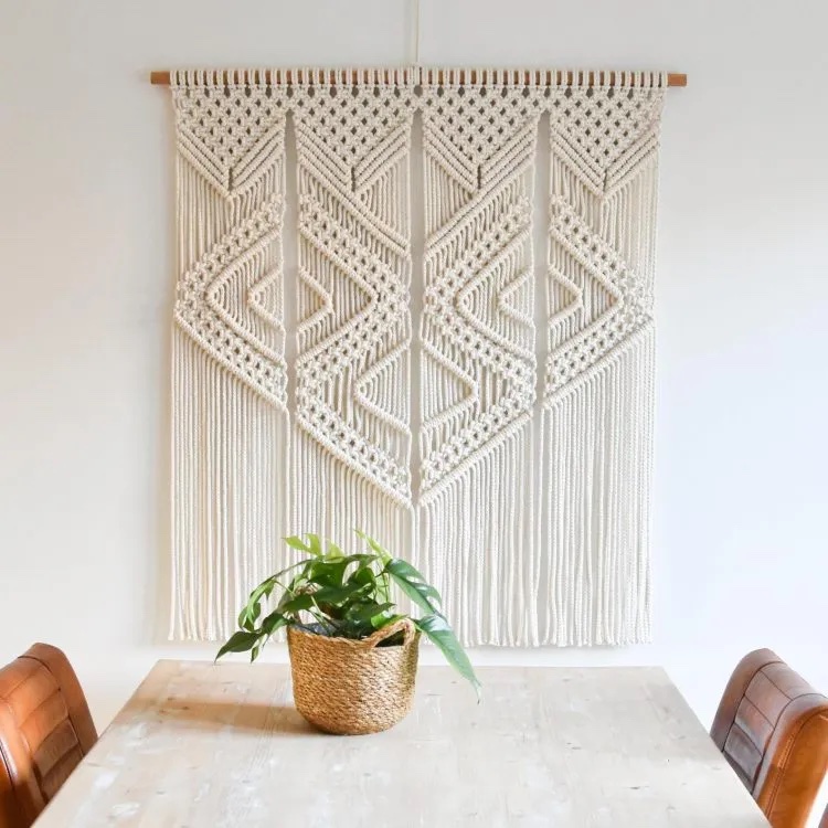 Macrame wall hanging