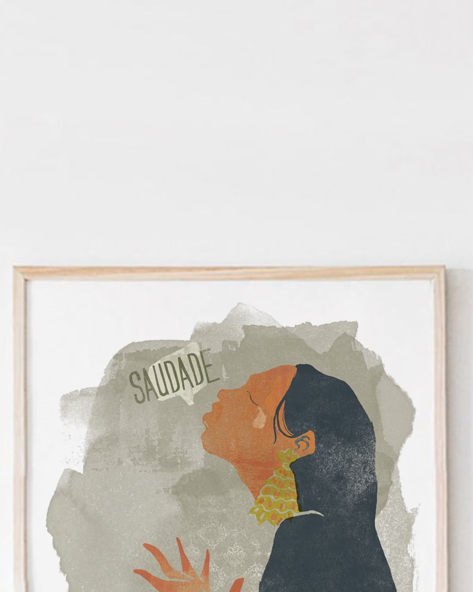 woman singing fado and saudade