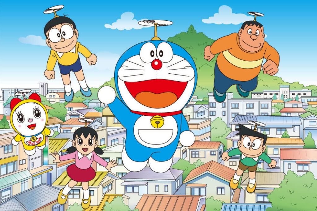 One of the Doraemon cartoon series
