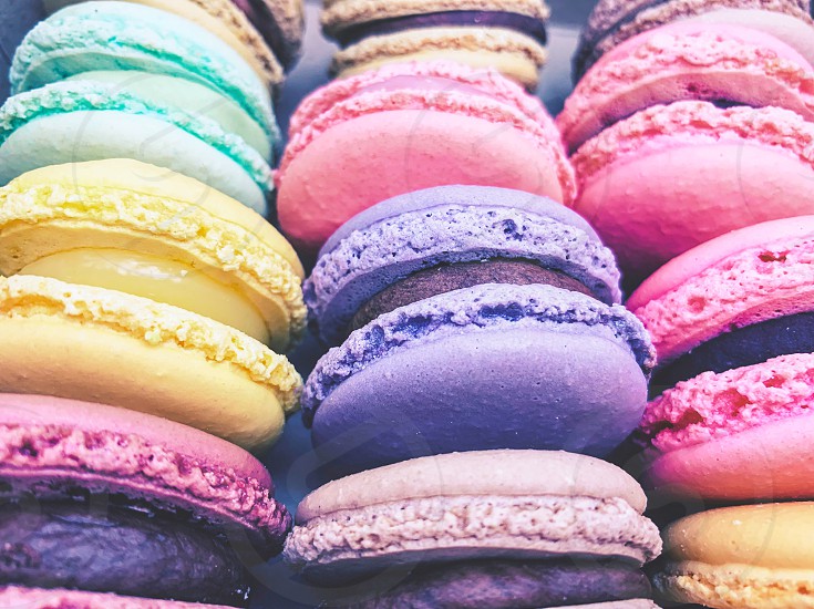 Colorful macaroons