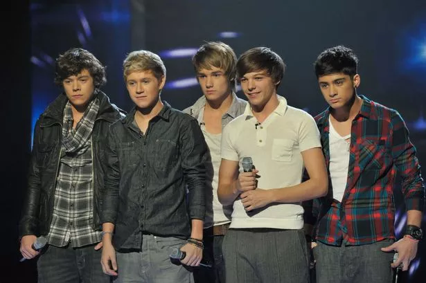 One Direction, The X Factor show