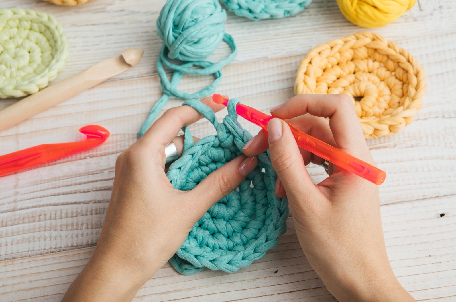 Crocheting