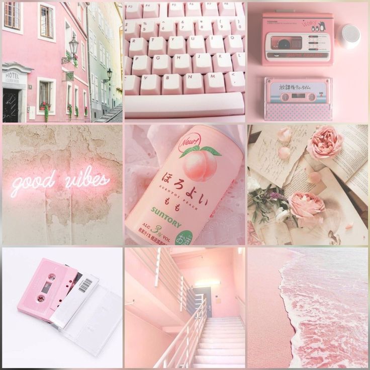 Pink Mood Board